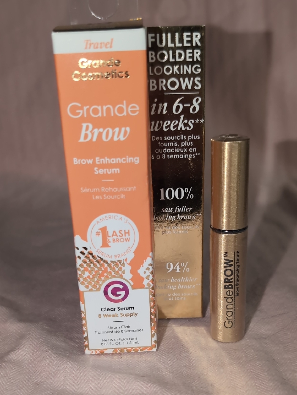 Grande Cosmetics GrandeBROW Enhancing Serum -New in box